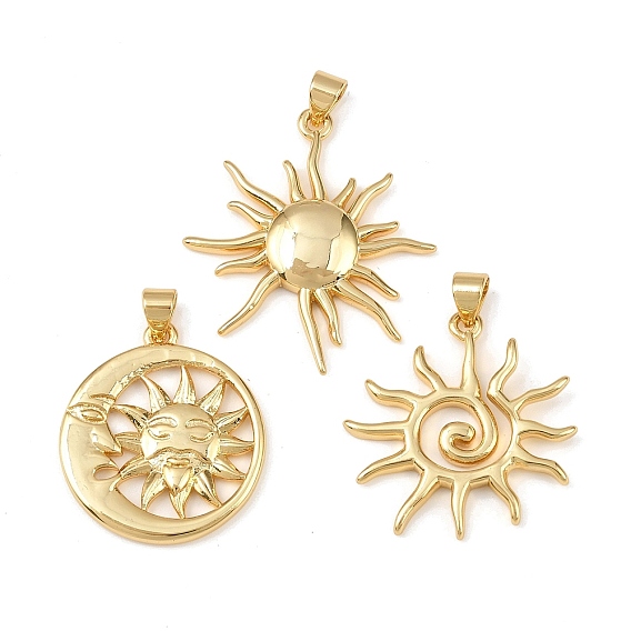Латунные подвески, солнце