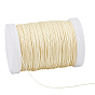Вощеный шнур полиэстера, круглые