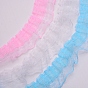Spitzenbesatz aus Polyester, gesticktes florales Spitzenband, zum Nähen oder Basteln