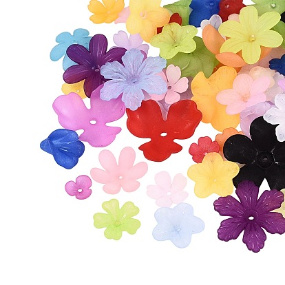 Givrées coupelles acrylique, fleur