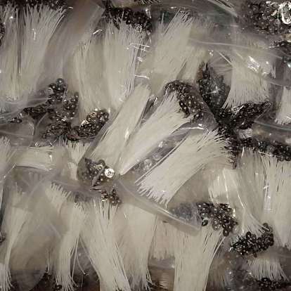 Pre-Waxed Cotton Core Wicks, with Metal Sustainer Tabs, for DIY Candle Making