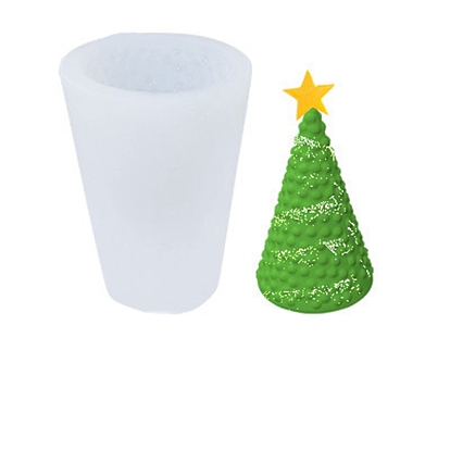 Bumpy Cone DIY Candle Silicone Molds, for Scented Candle Making