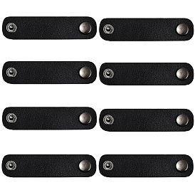 8из искусственной кожи с латунной пряжкой для шарфа, зажимы для шарфа, держатель для шейного платка для женщин и мужчин