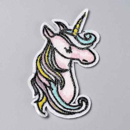 Computerized Embroidery Cloth Iron on/Sew on Patches, Costume Accessories, Appliques, Unicorn