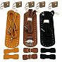 DIY Blank Oval Imitation Leather Multi-Use Crossbody/Shoulder Bag Making Finding Kitt