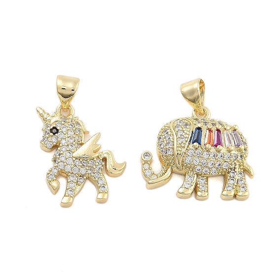 Кулон из циркония, без кадмия и без свинца, золотые