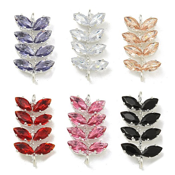 Подвески латунные горный хрусталь, без кадмия и без свинца, лист