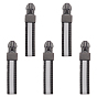 36Pcs Alloy Replacement Zipper Sliders, for Luggage Suitcase Backpack Jacket Bags Coat, with Reflective Stripe