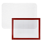 4Pcs 2 Styles Rectangle Silicone Non-slip Mat, Polyester Ironing Mat