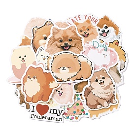 Dog PVC Adhesive Waterproof Stickers Set, Dfor DIY Photo Album Tumbler Diary Scrapbook Decorative