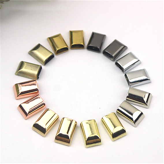 Застежка-молния для сумки из сплава, аксессуары для замены хвоста молнии сумки, прямоугольные