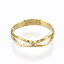 Регулируемые латунные пальцевые кольца