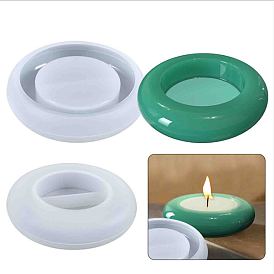 Silicone Candlestick Mat Molds, Resin Casting Molds, For UV Resin, Epoxy Resin Craft Making, Candle Holder