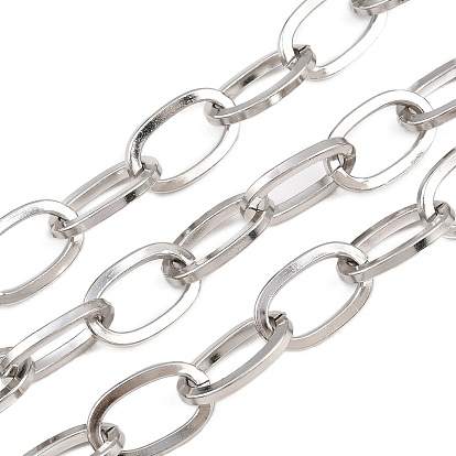 304 cadenas de cable de acero inoxidable, sin soldar, con carrete, revestimiento de iones (ip)