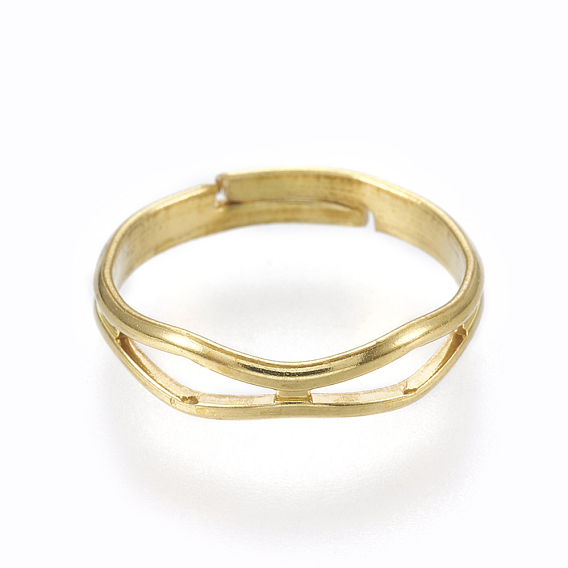 Регулируемые латунные пальцевые кольца