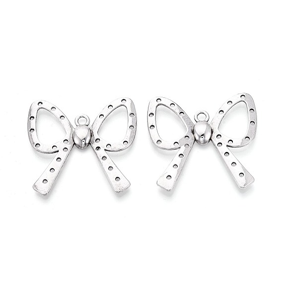 Тибетский сплав стиля большие кулоны, бантом прелести