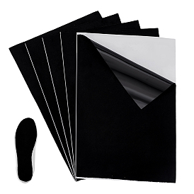 5шт. самоклеящейся замшевой ткани, прямоугольные