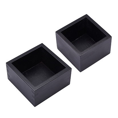 Pinewood Box, Square, Vehicle-mounted Box