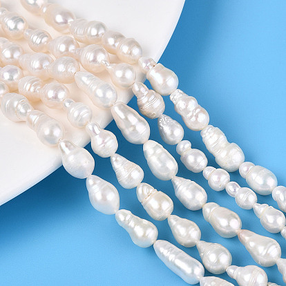 Натуральный жемчуг в стиле барокко кеши, рифленый арахис