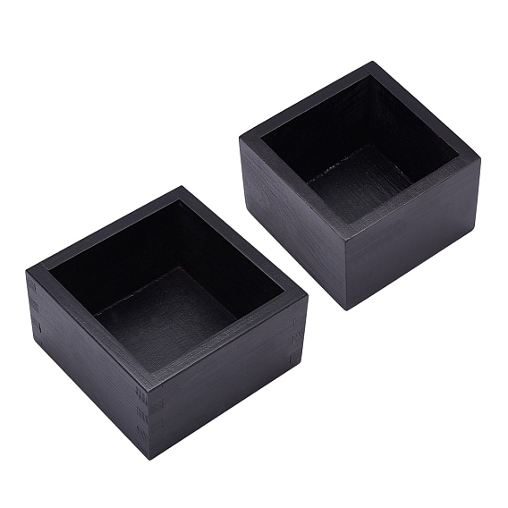Pinewood Box, Square, Vehicle-mounted Box