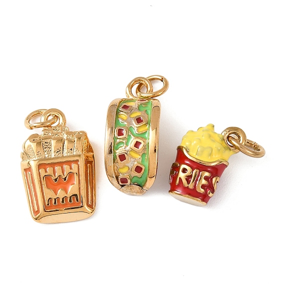 304 подвески из нержавеющей стали, с эмалью, с целью перехода в кольце