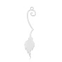 201 Stainless Steel Pendants, Long-Lasting Plated, Laser Cut, Fire