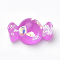Resin Paillette Cabochons, Candy