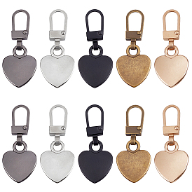 Головка молнии сплава, слайдеры на молнии, замена молнии, для одежды курток сумок багажа рюкзаков