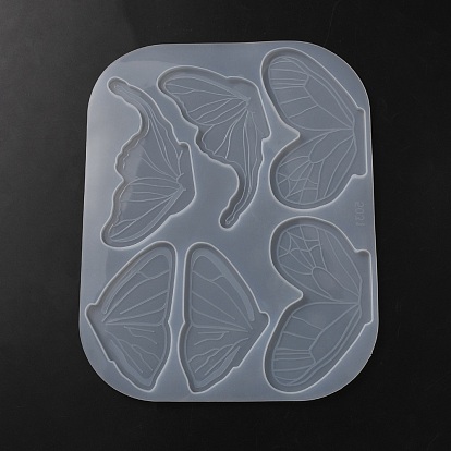 Moules en silicone pour pinces à cheveux papillon à faire soi-même, moules de résine, pour la fabrication artisanale de résine uv et de résine époxy