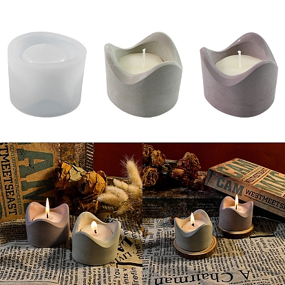 Волнистые силиконовые формы для свечей своими руками, пищевой силикон, изготовление украшений, для изготовления свечей