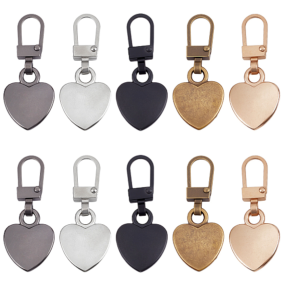 Головка молнии сплава, слайдеры на молнии, замена молнии, для одежды курток сумок багажа рюкзаков