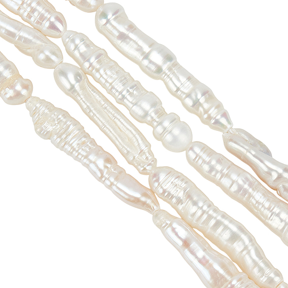 1 нити натурального жемчуга Кеши, бусины из пресноводного жемчуга, барочный жемчуг, придерживаться