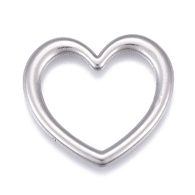 Placage ionique (ip) 304 anneaux de liaison en acier inoxydable, cœur