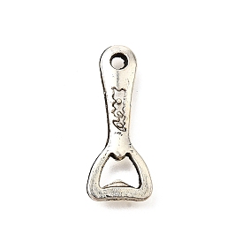 Сплавочные подвески тибетского стиля, без кадмия и без свинца, подвески в форме открывашки для бутылок