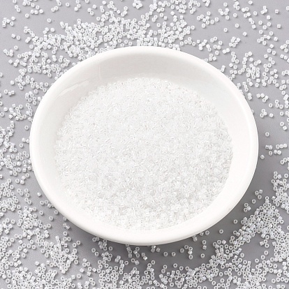 Бусины miyuki delica, цилиндр, японский бисер, 11/0, (дБ 0222) белый опал