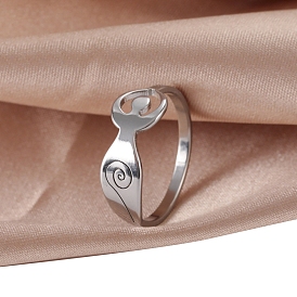 Stainless Steel Rings, Jewely for Unisex