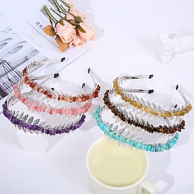 Gemstone Hair Bands, Hair Accessories for Women Girls