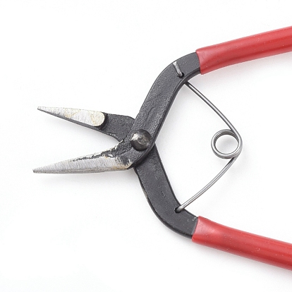 Carbon Steel Jewelry Pliers, Short Chain Nose Pliers, 125mm