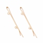 Iron Hair Bobby Pin Findings, with 2-Loops