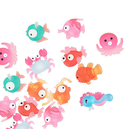 Прозрачные кабошоны из матовой смолы