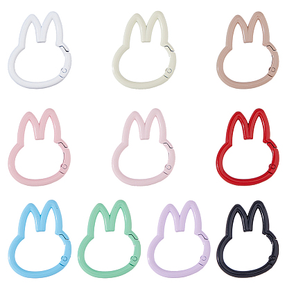 Пружинные кольца из цинкового сплава, кролик