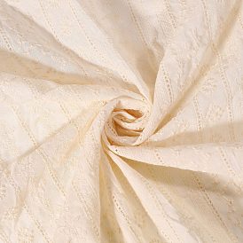 Floral Embroidered Cotton Fabric, Clothing Accessories