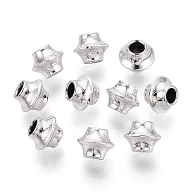 Тибетском стиле сплав Шарики прокладки, двухконусные