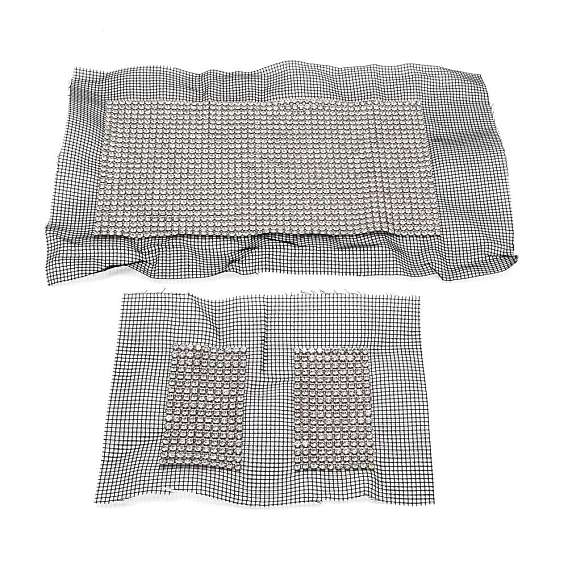 Glass Rhinestone Purse Making Accessories Set, with Gridding