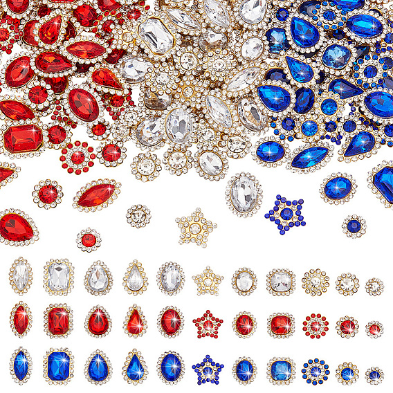 3 сумки 3 цвета капля/сердце/звезда пришитые стразы, многорядные звенья из акрила и железа со стразами, золотые, разнообразные