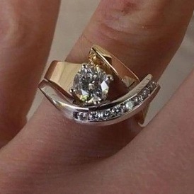 Кольца из латуни с микропаве, прозрачные кольца с кубическим цирконием, крестик