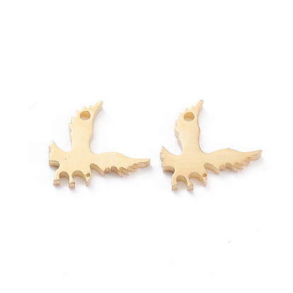 304 Stainless Steel Charms, Laser Cut, Eagle
