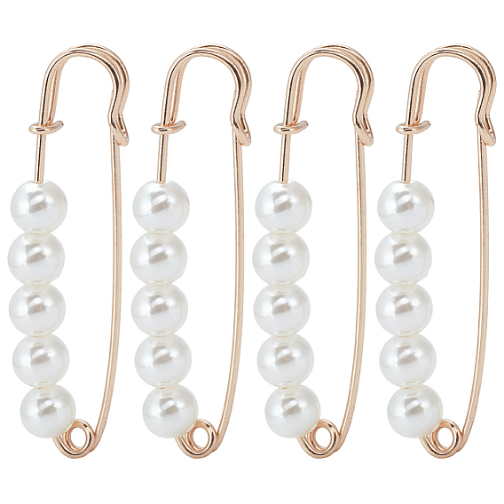4Pcs Alloy Safety Pin Brooch, Kilt Pin for Waist Pants Tightener Women