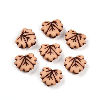 Непрозрачные акриловые бусины, лист