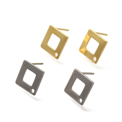 304 Выводы серьги из нержавеющей стали шпилька, ромб